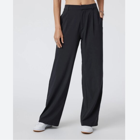 Vuori - Villa Trouser in Black - Size M Long - Picture 1 of 8